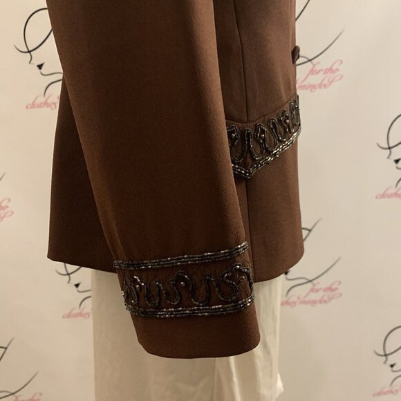 John Meyer. Size 10. Beaded Lined Dressy Embellished Jacket. WTC - Picture 4 of 7